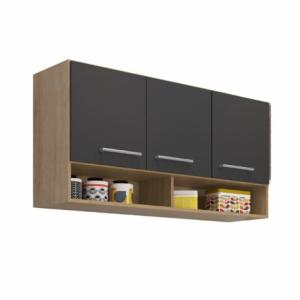 AEREO 3 PTAS C/NICHO (600X1200X315) NOG/GR (601.49.56.0)