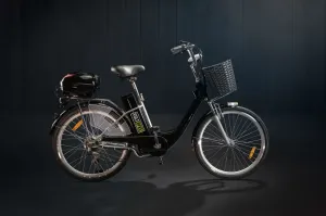 BICICL. ELEC. R 24 D 6V VOLTBIKE CLA. LIT. NEGR.> 121