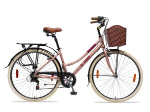 BICICL. R 28 D S-PRO STRADA LADY DLX ROSA