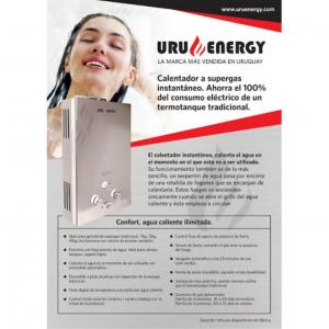 CALENTADOR DE AGUA A GAS URUENERGY 10 LTS