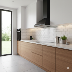 CAMPANA ELDOM 60 CM PIRAMIDAL ACERO NEG.   > JY-HX6001B