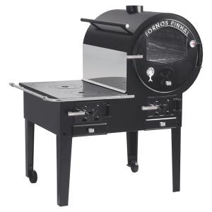 COCINA A LEÑA C/ HORNO ACOPLADO>  NAT1.16