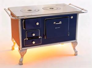 COCINA A LEÑA NATIVA N2 AZUL               >NAT-COCLEÑN2AZ