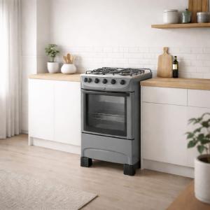 COCINA ELDOM HESSE 4H S/G C/ENC. GRIS  > 610006201