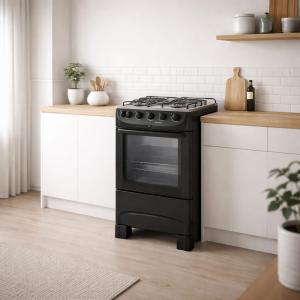 COCINA ELDOM HESSE 4H S/G C/ENC. NEGRO> 610006200