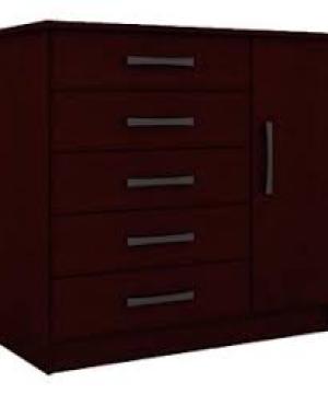 COMODA 1 PTA 5 CAJ ZAPAT.TAB.CORR/METAL>TB158