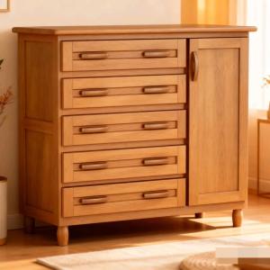 COMODA 5 CAJ. 1 PTA.ZAPATEIRA CAOBA CAVAZOTTO>  NAT-1388M