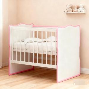 CUNA INFANTIL BL/RS CON CORR.METAL.             > IF01RM