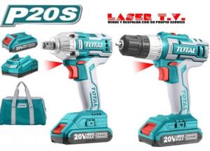 KIT DE LLAVE DE IMPACTO 20V 1/2