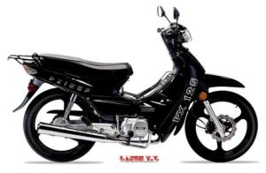 MOTO BACCIO PX 125 F NEGRA