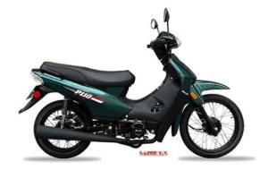 MOTO BACCIO P 110 VERDE