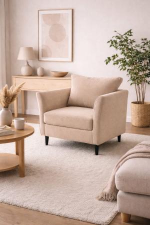 POLTRONA HELLEN KOMFORT BEIGE> 650(250117)