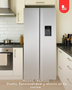 REFRIG. ELDOM NF488SB SIDE BY SIDE > ELDNF488SBS