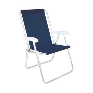 SILLA ALTA CONFORTO ALUM. SANNET AZUL>12123 002182