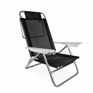 SILLA MOR RECL. 6P SUMMER ALUM. NEG >12123/ 002155