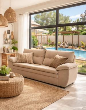 SILLON 3 C. HELLEN FERRARI BEIGE>250367 (750)(100907)