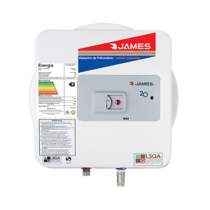 TERMOTANQUE JAMES 20 LTS ACERO                    > 031