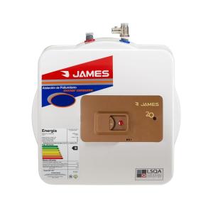 TERMOTANQUE JAMES 20 LTS COBRE S/SUP.         >1831