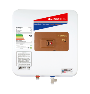 TERMOTANQUE JAMES 30 LTS COBRE                     >1642
