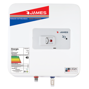 TERMOTANQUE JAMES 30 LTS PRISMA                   >  034