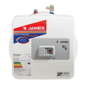 TERMOTANQUE JAMES 20 LTS ACERO S/SUP