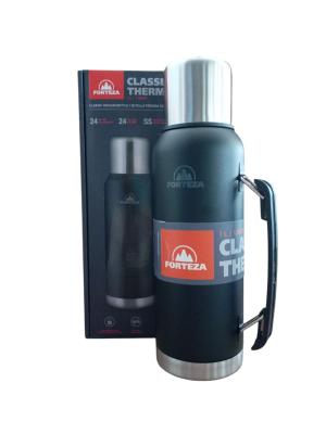 TERMO FORTEZA 1 LT ACERO NEGRO    > 220097N
